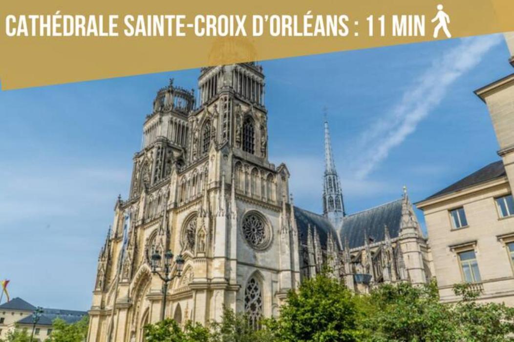 Spacieux Studio Neuf Orleans Centreアパートメント エクステリア 写真
